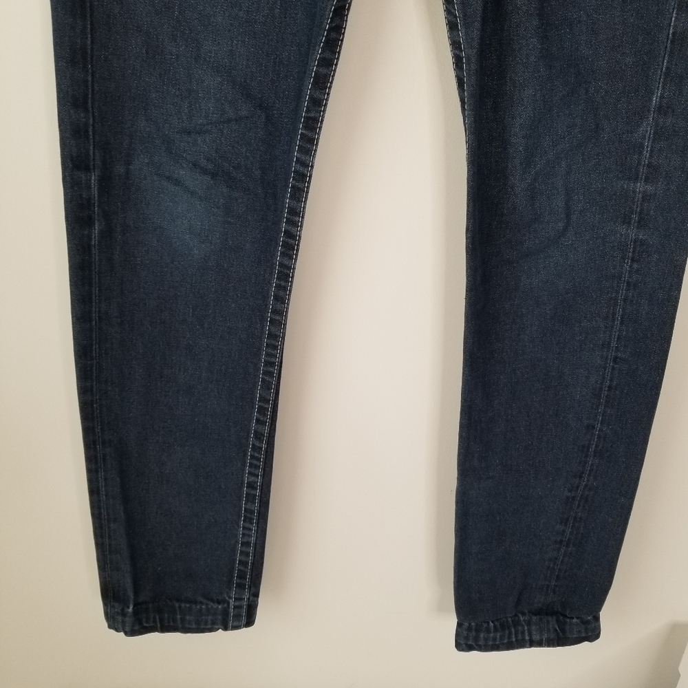 True Religion Skinny Jeans with Flap Size 29 Dark Wash - Picture 6 of 16